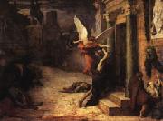 Jules Elie Delaunay The Plague in Rome oil painting artist